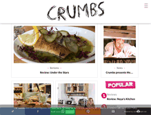 Tablet Screenshot of crumbsmag.com